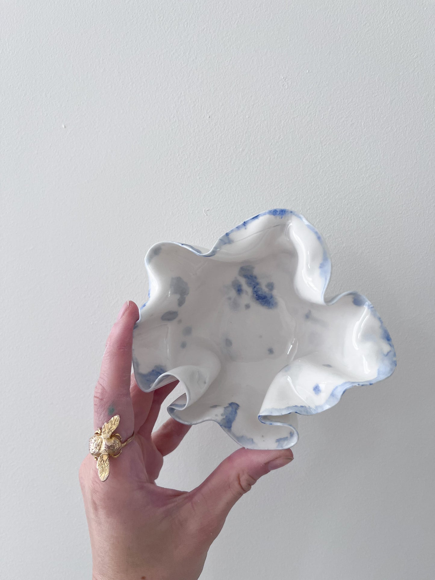 Petite coupelle Pavlova Mouchetée 💙
