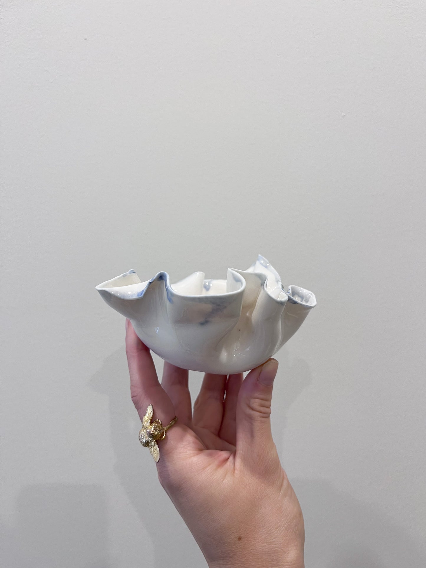 Petite coupelle Pavlova Mouchetée 💙