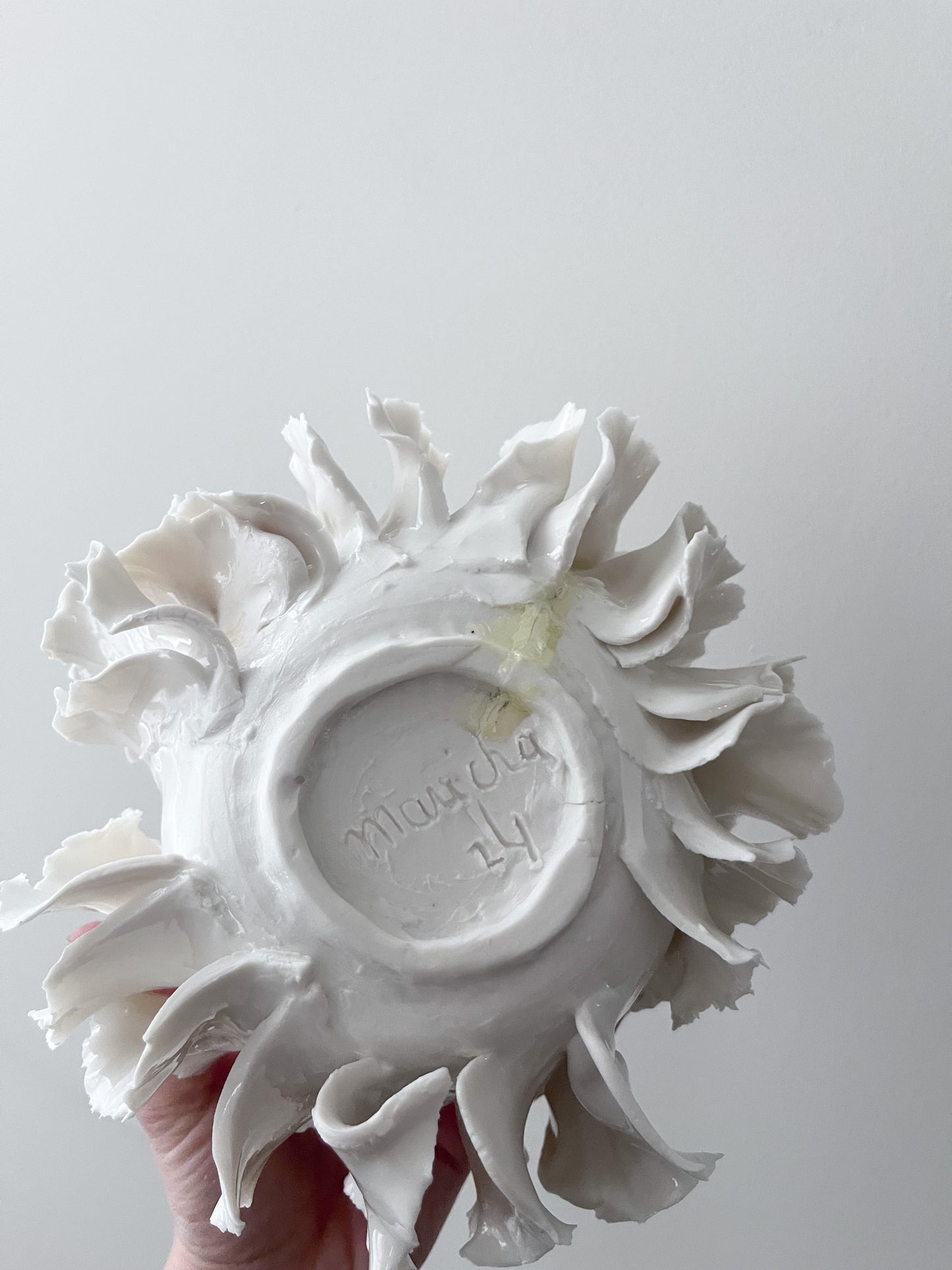 Vase/sculpture Orso en porcelaine