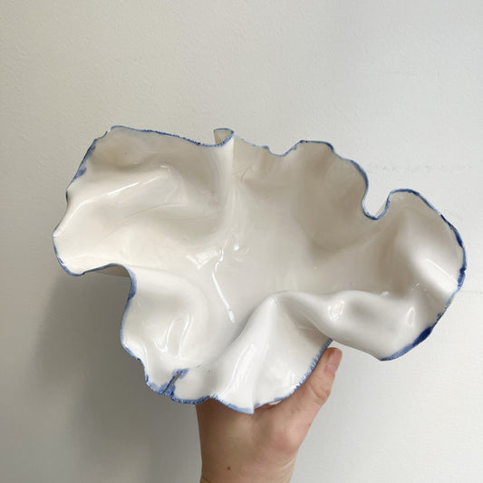 Coupelle Pavlova liseré bleu - Early Birdy