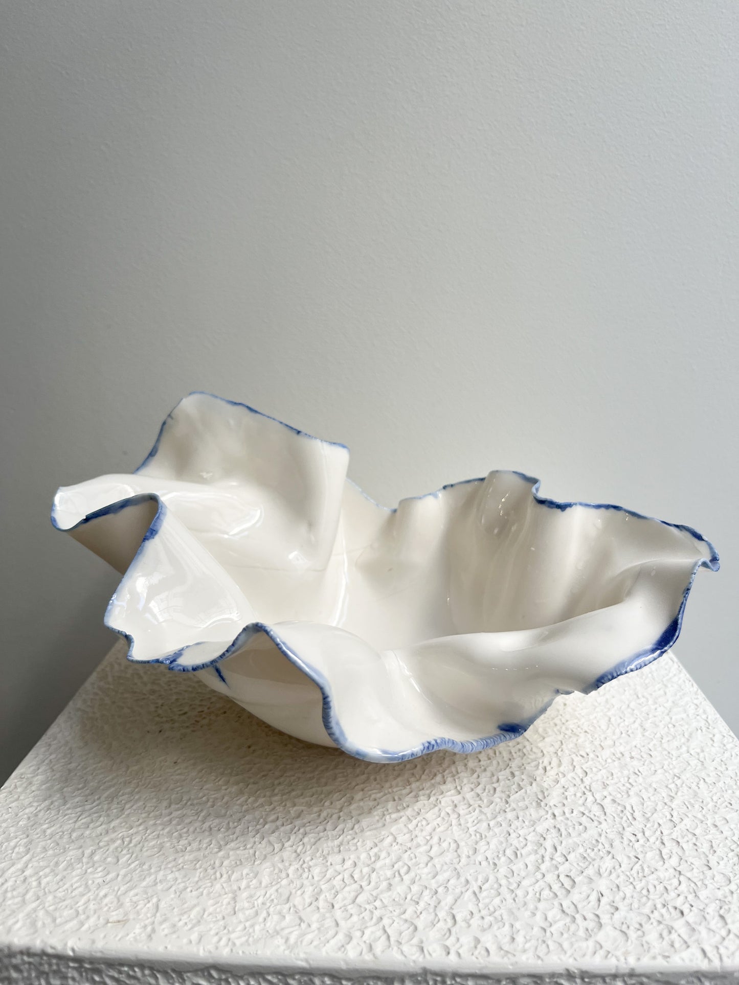 Coupelle Pavlova liseré bleu - Early Birdy