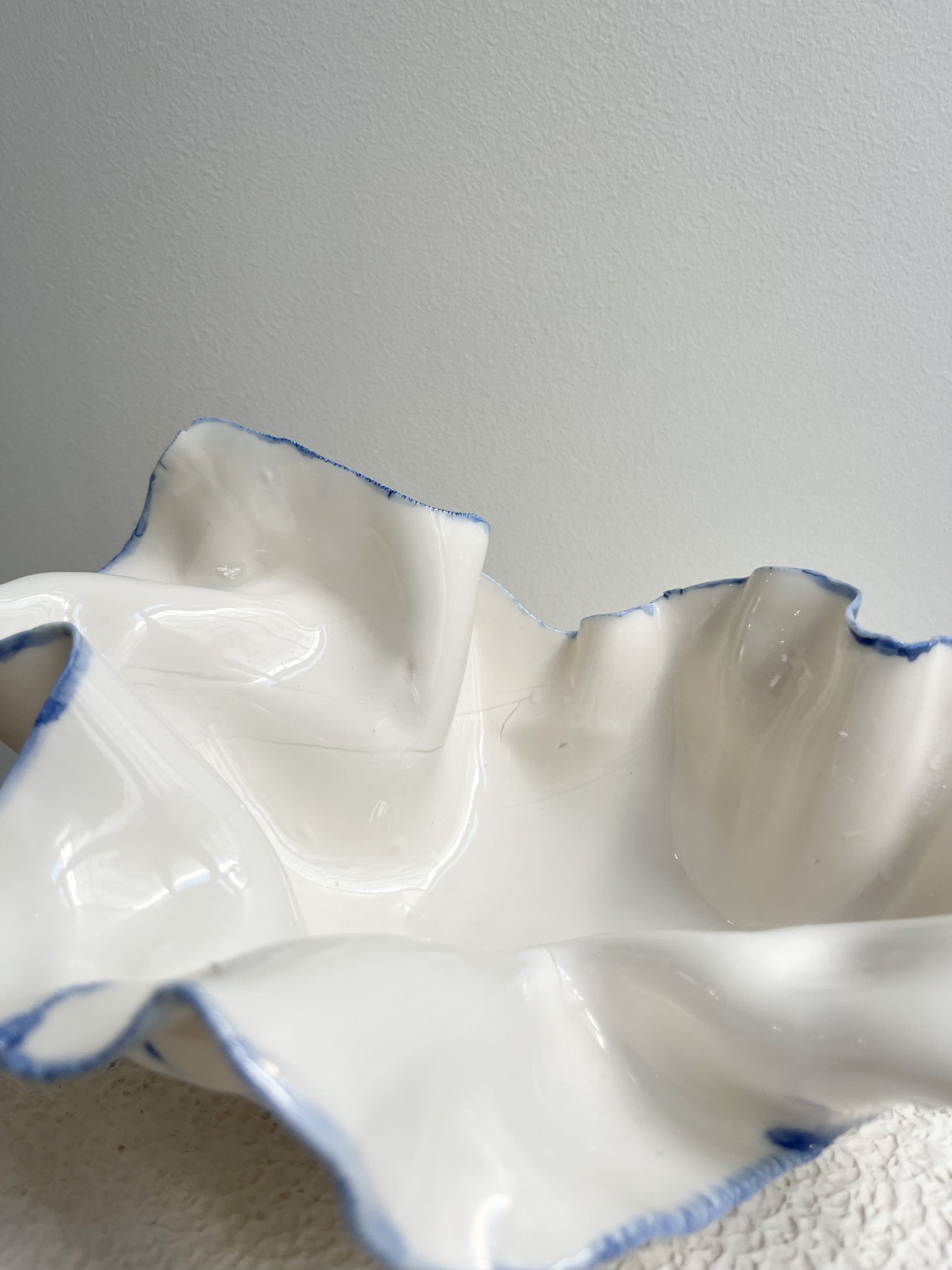 Coupelle Pavlova liseré bleu - Early Birdy