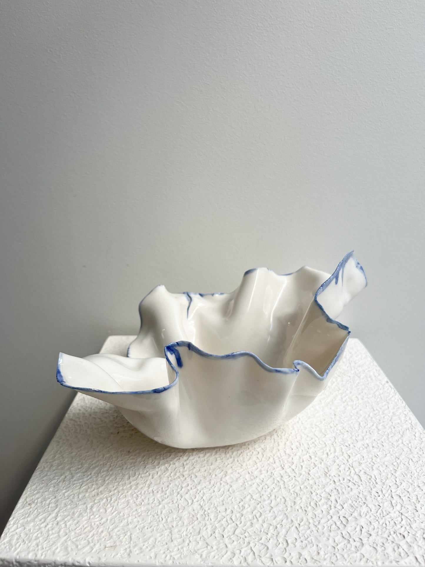 Coupelle Pavlova liseré bleu - Early Birdy
