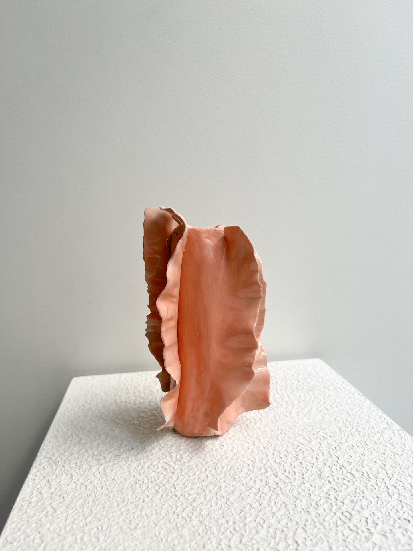 Petit Vase Athéna saumon