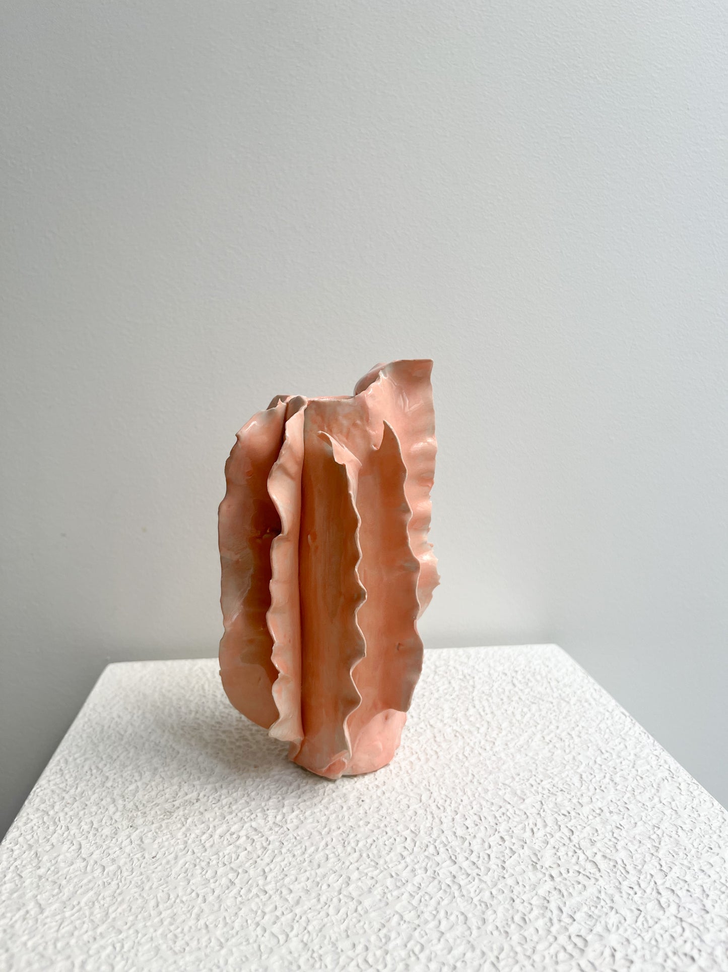 Petit Vase Athéna saumon