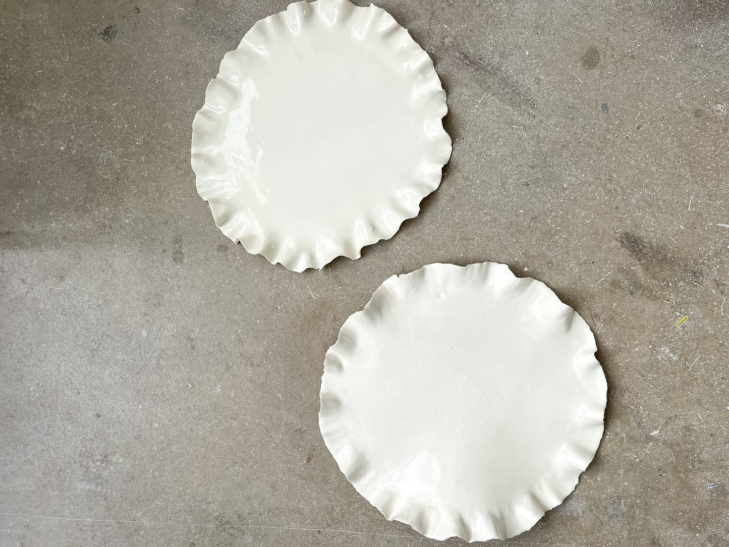 Lot de 2 assiettes Pavlova ⌀ 27cm - Vide atelier