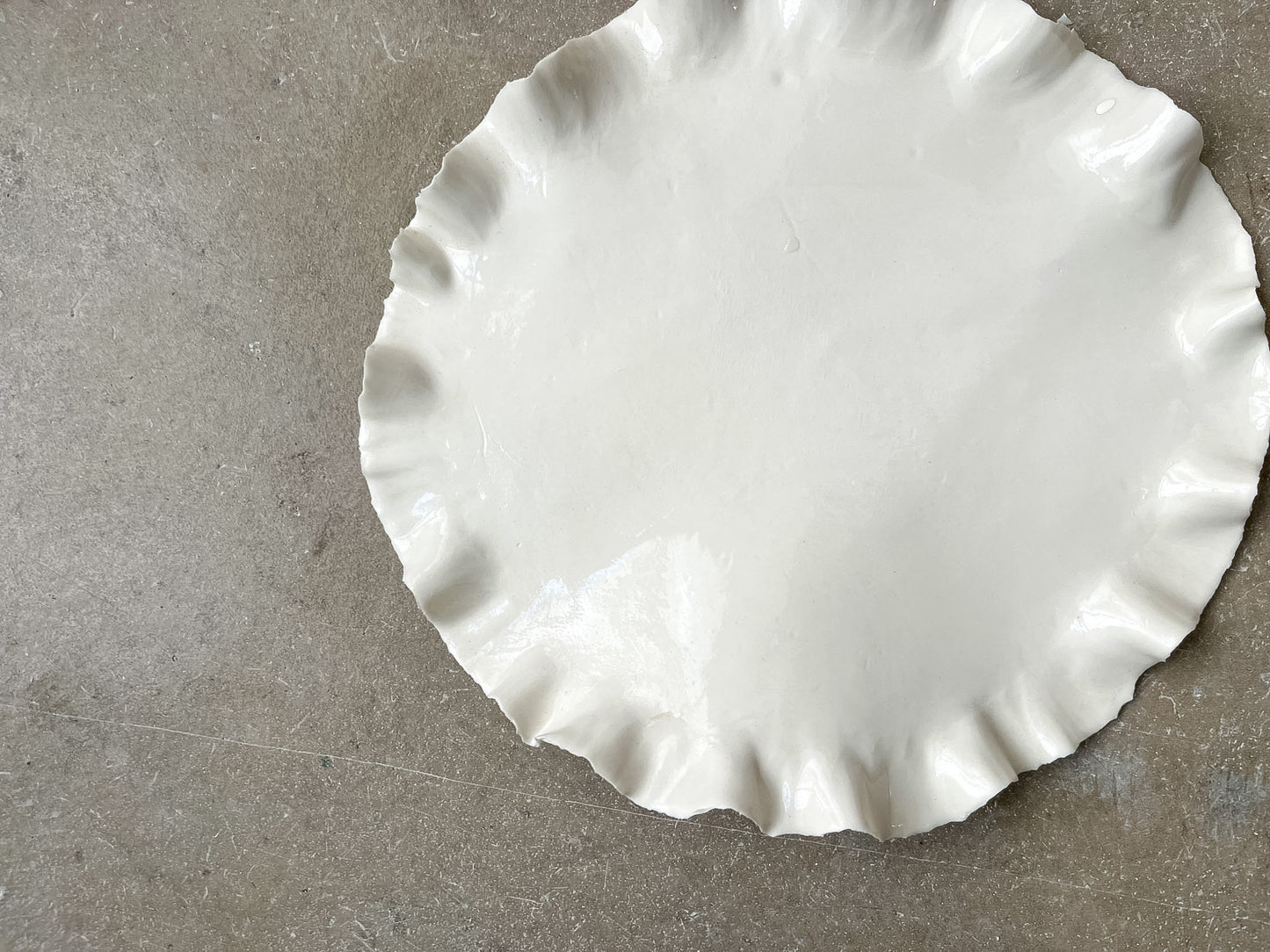 Lot de 2 assiettes Pavlova ⌀ 27cm - Vide atelier